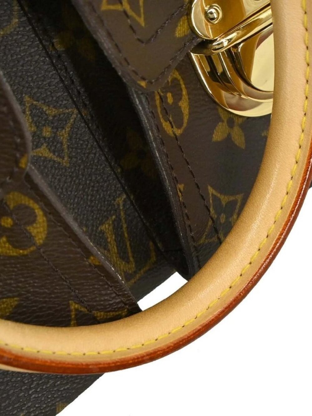 Louis Vuitton Monogram Manhattan PM Handbag M40026 VI1027 198287 - Picture 5 of 15